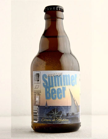 Summer Beer Hoppy Lager Mallorca Alaró – leichtes zitrus-hopfige Craft Lager Forastera, vegan erfrischend Palma Sommer