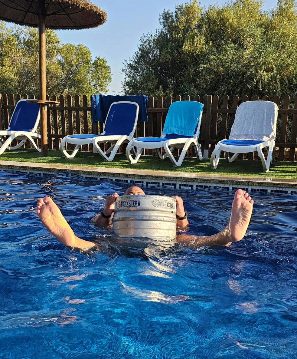 FORASTERA Craft-Beer-Fass auf einer Finca mit Pool auf Mallorca