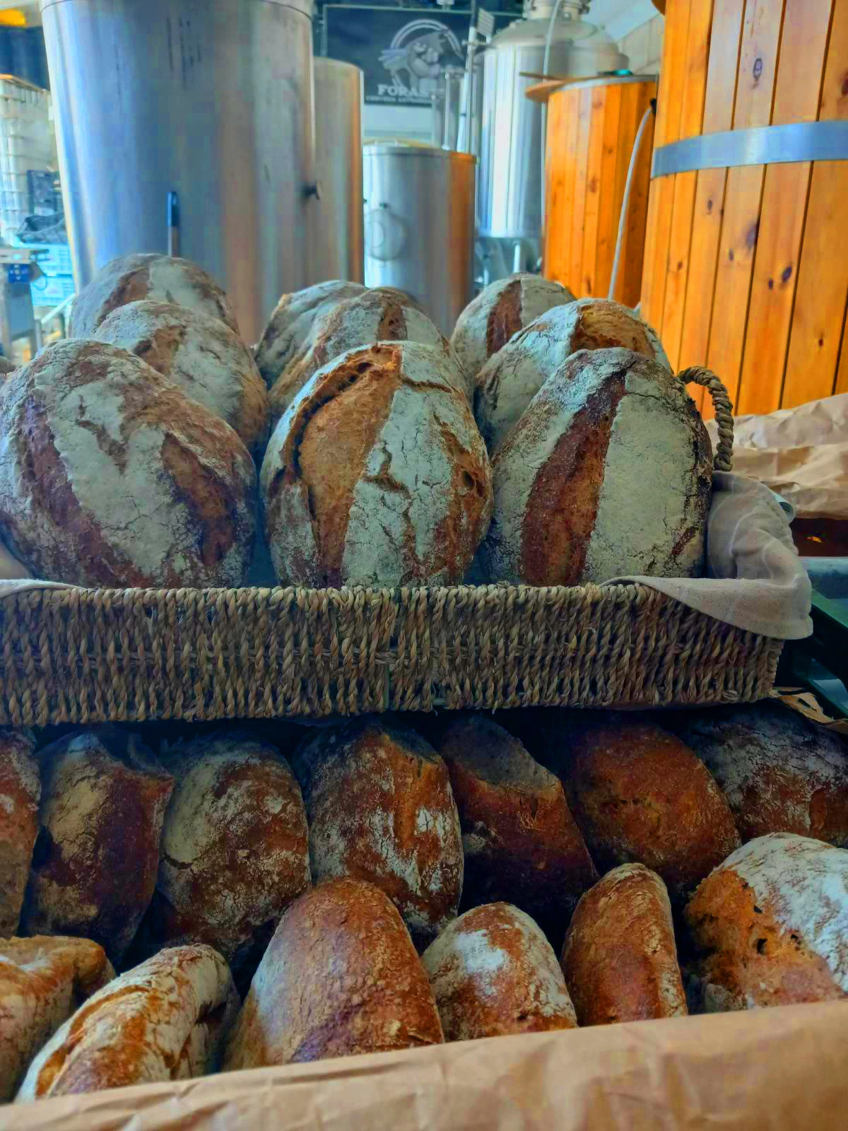 Pan de masa madre artesanal El Tiempo en el Pan elaborado en Alaró, Mallorca