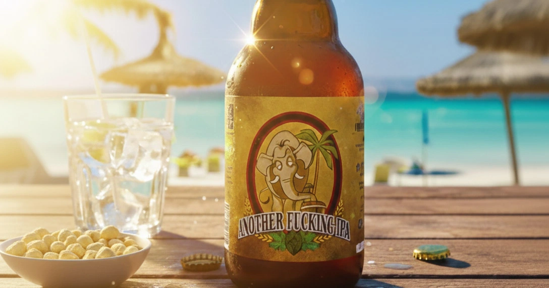 Another Fucking IPA by FORASTERA Craft Beer in Mallorca