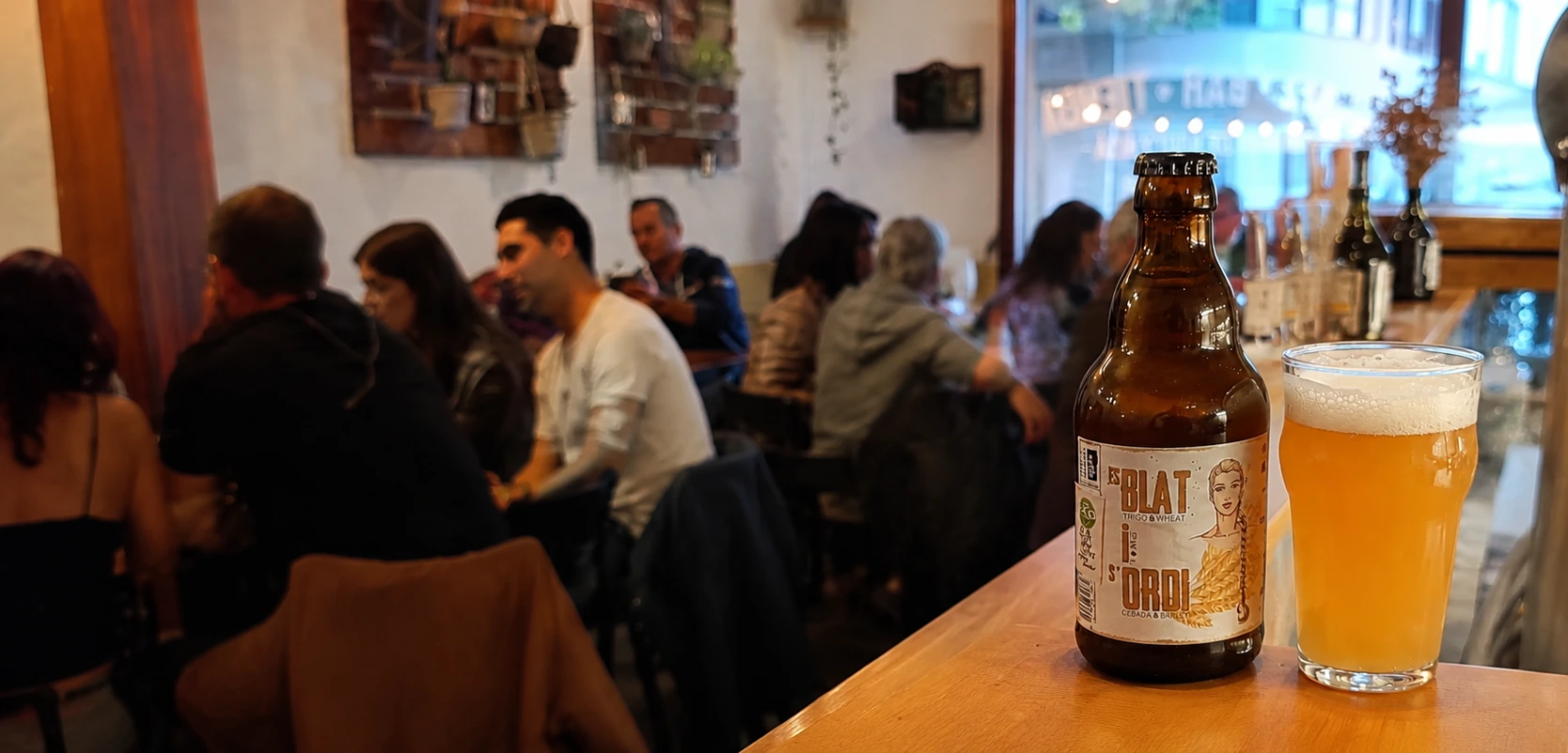 Mallorca Weizen Es Blat i S'Ordi by FORASTERA Craft Beer Mallorca in Alaró