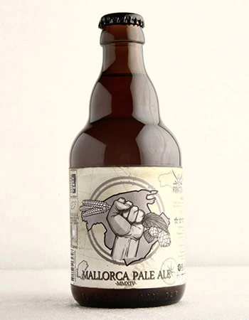 Mallorca Pale Ale by FORASTERA, craft Pale Ale brewed in Mallorca