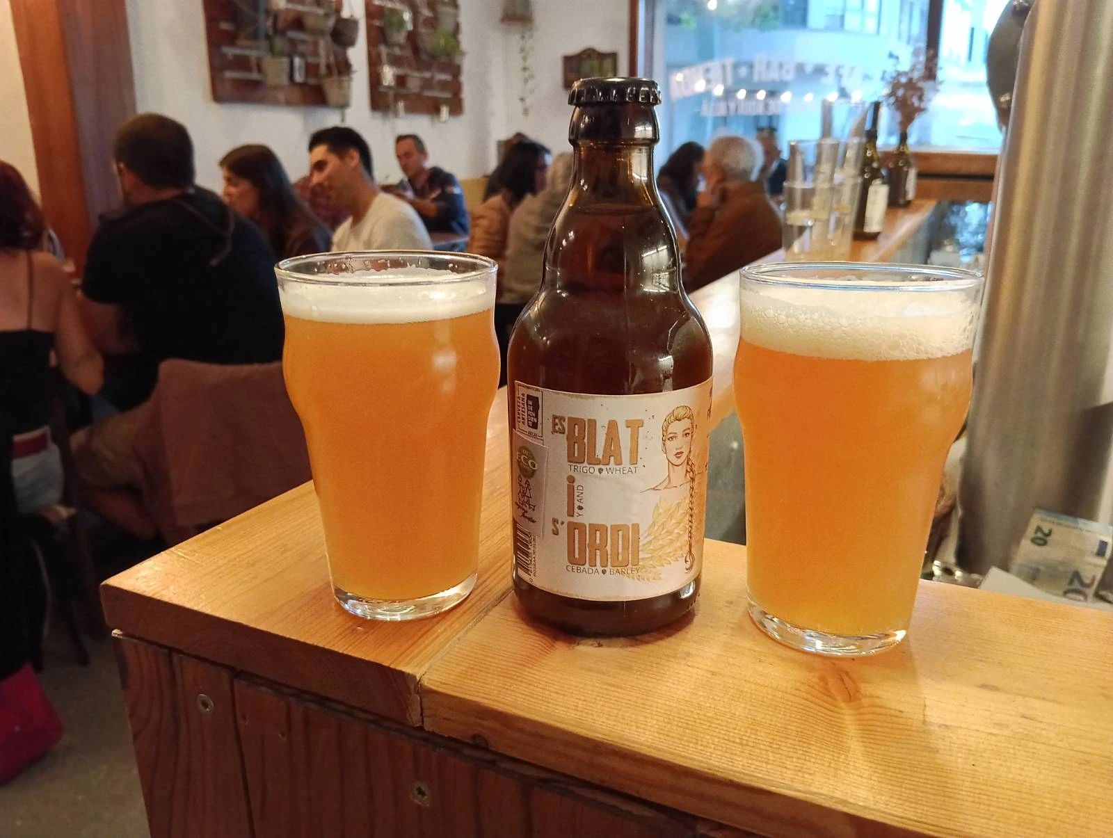 Mallorca Weizen served fresh in Mallorca