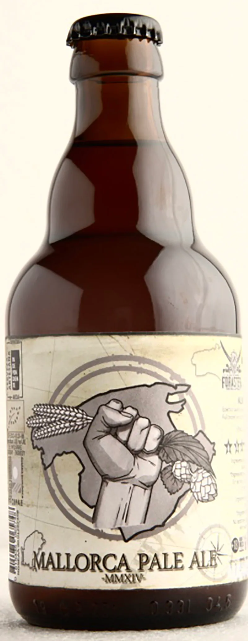 FORASTERA MPA, cerveza Pale Ale artesanal elaborada en Alaró, Mallorca